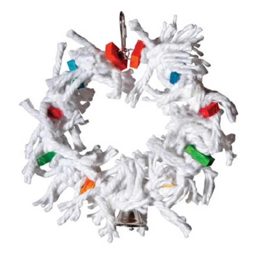 CAI 00889 - SUPREME COTTON WREATH 8" DIA.