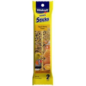 VTK 59447 - CRUNCH STICKS EGG AND HONEY FLAVOR FOR CANARIES AND FINCHES - 1.4OZ
