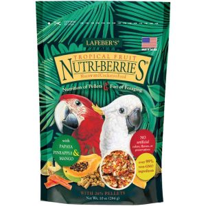 LAF 82660 - MACAW TROPICAL FRUIT NUTRI-BERRIES 10 OZ