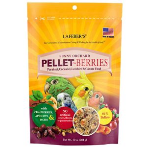 LAF 71740 - COCKATIEL  PELLET-BERRIES 10 OZ