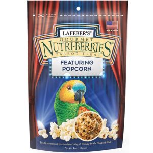 LAF 61650 - PARROT POPCORN NUTRI-BERRIES 4 OZ