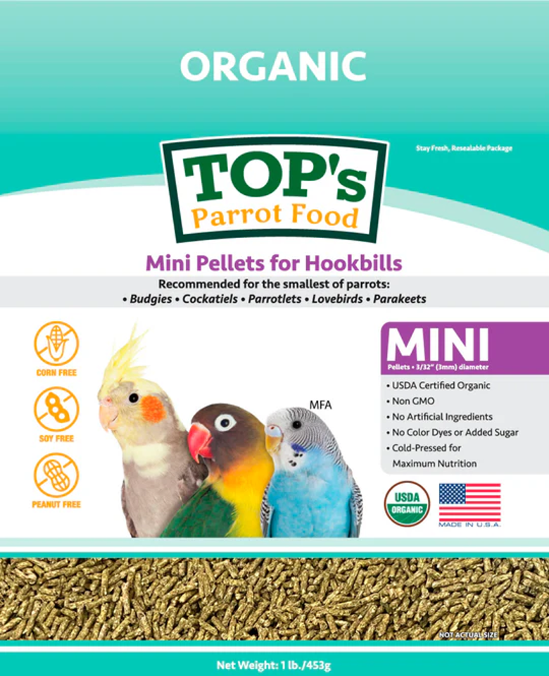 TPS 00812 - TOP MINI PELLETS - 1 LB