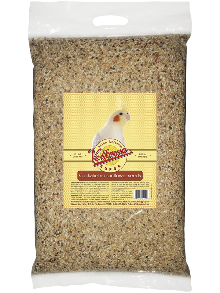 VPP 21320 - AVIAN SCIENCE SUPER COCKATIEL NO SUN - 20 LB