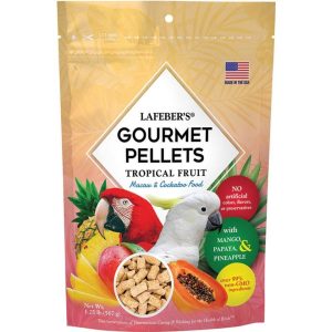 LAF 72660 - MACAW TROPICAL FRUIT GOURMET PELLETS 1.25 LB