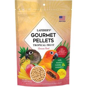 LAF 72647 - CONURE TROPICAL FRUIT GOURMET PELLETS 4 LB