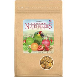 LAF 89004 - PARROT NUTRI-BERRIES – STRAWBERRY - 10 OZ