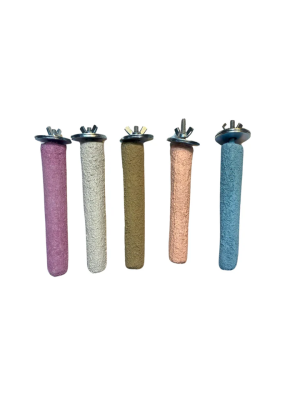 POL 50020 - PASTELS BABY MEDIUM BIRD PERCH