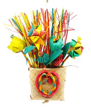 PLA 03524 - FLORAL BOUQUET SM