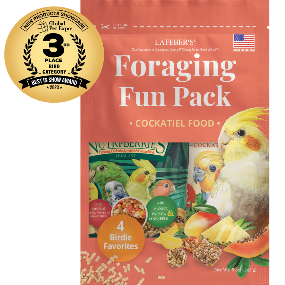 LAF 05740 - FORAGING FUN PACK, COCKATIEL