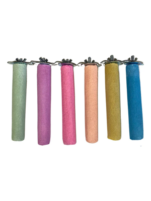 POL 50140 - PASTEL LARGE BIRD PERCH