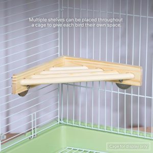 PRV 03300 - WOOD CORNER SHELF