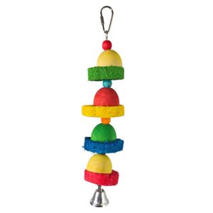 AEC 99231 - (HB01552) FLYING SAUCERS LOOFAH BIRD TOY