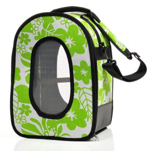 AEC 00715 - (HB1506L GREEN) SOFT SIDED TRAVEL CARRIER - LARGE GREEN