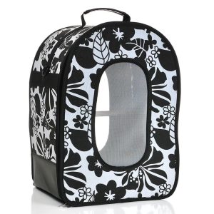 AEC 00061 - (HB1506S BLACK) SOFT SIDED TRAVEL CARRIER - SMALL BLACK