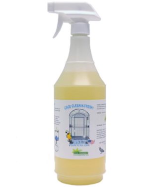 AEC 01529 - (AE CC32) CAGE CLEAN-N-FRESH, PEPPERMINT SCENTED - 32OZ