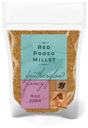 VPP 75125 - FEATHERGLOW FANCY RED PROSO MILLET - 4 OZ
